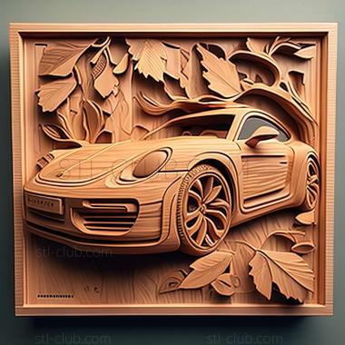 3D model Porsche Taycan (STL)